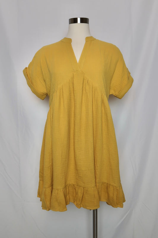 Sunflower Mini Dress | Yellow