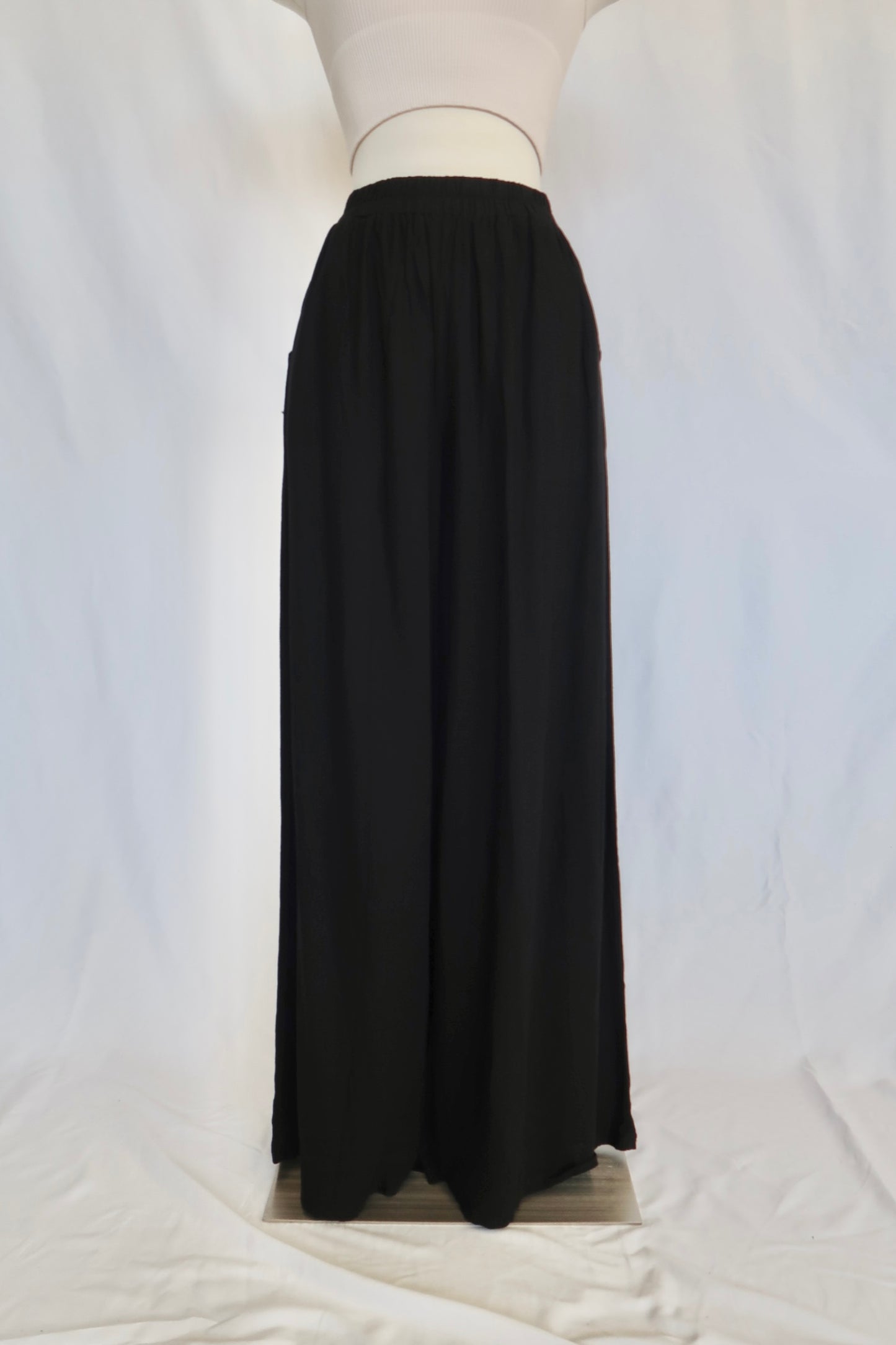 Lucy Wide Leg Pants | Black