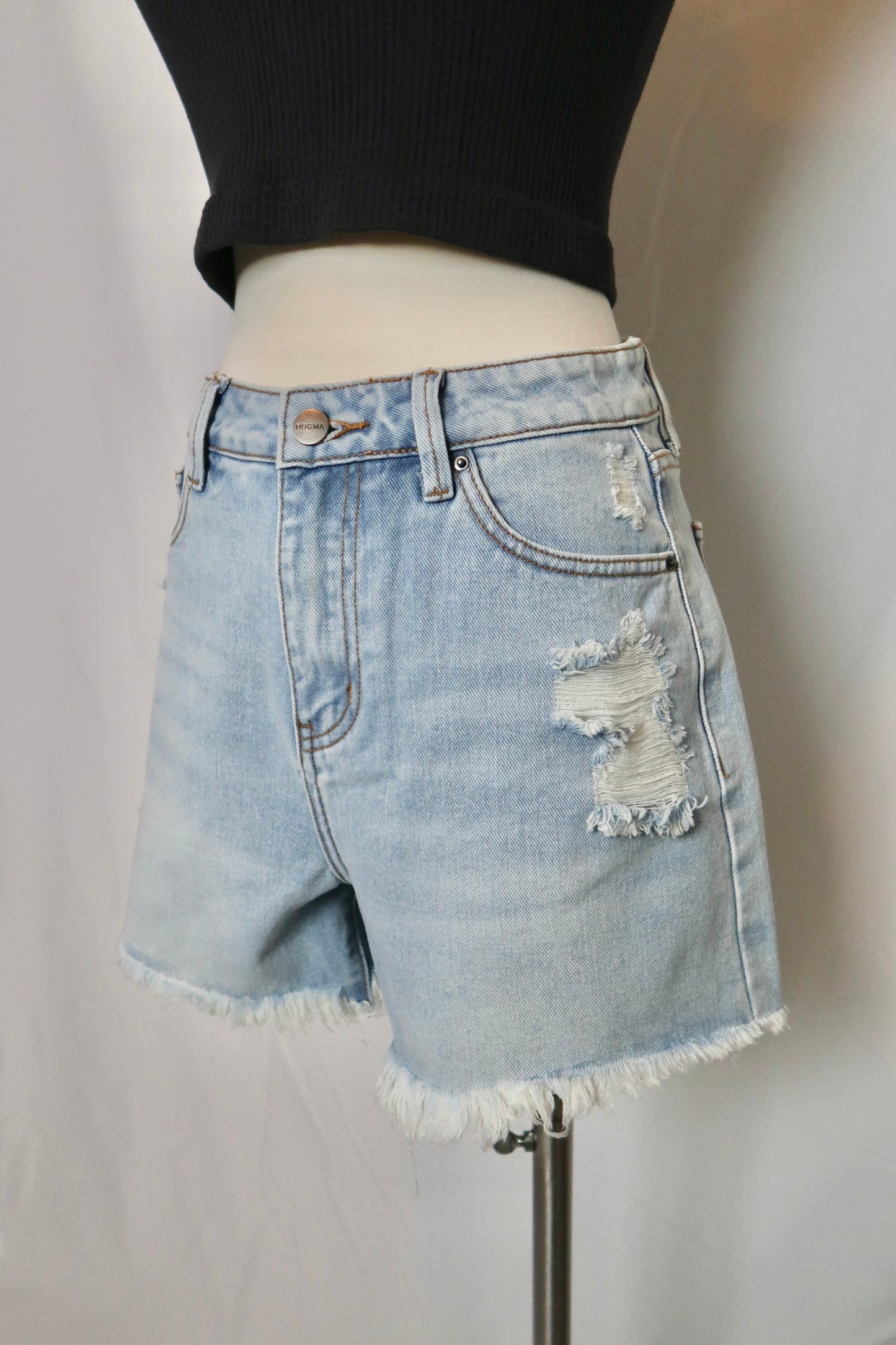 Jo Denim Shorts | Light Wash