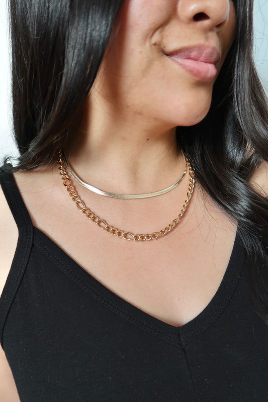 Cleo Necklace | Gold