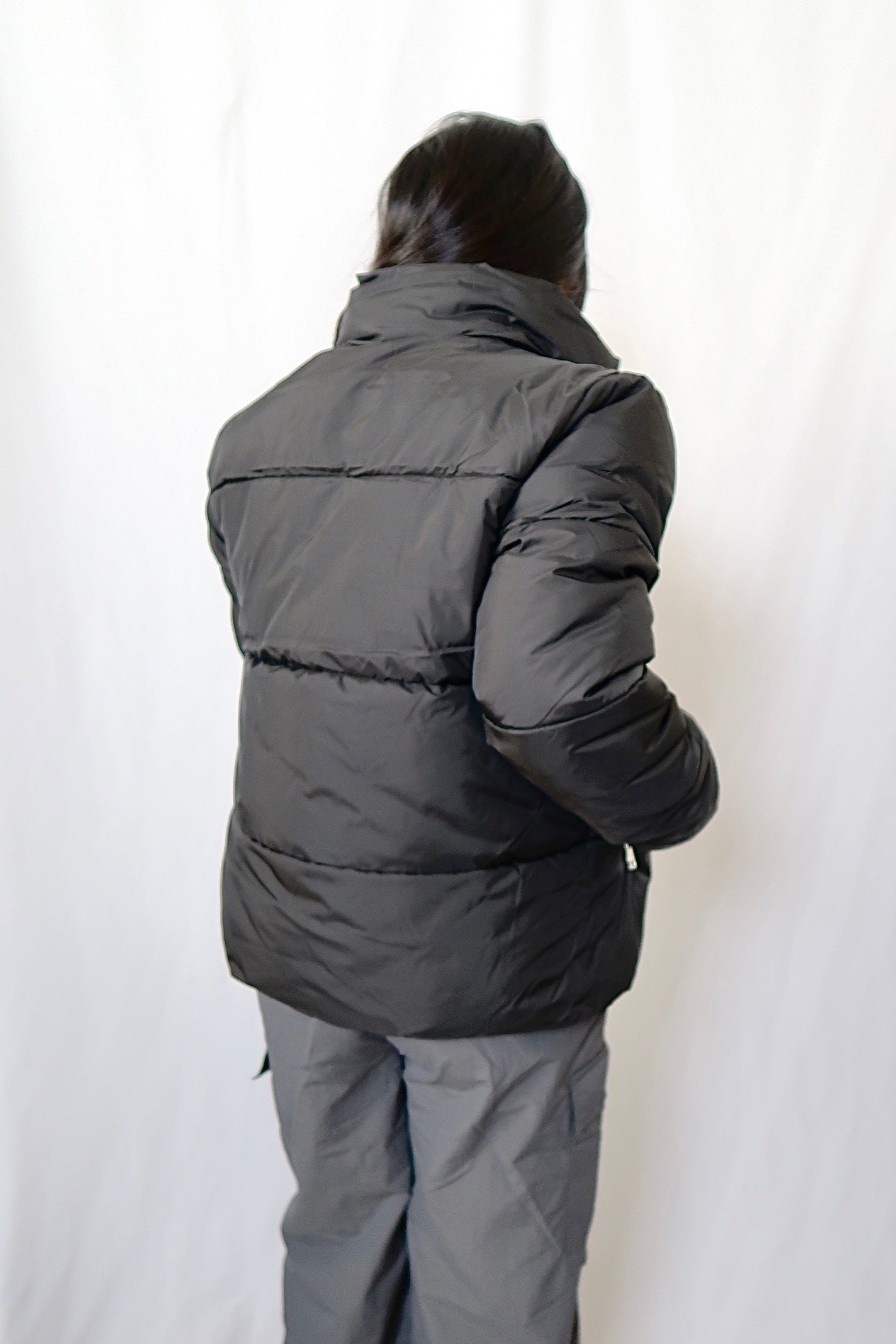 Semi Puffer Jacket | Black